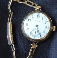 Waltham Transitional watch 32 mm circa 1909 vintage